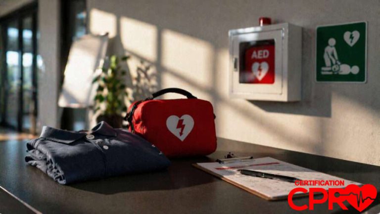 AED and CPR training equipment in Nashville.